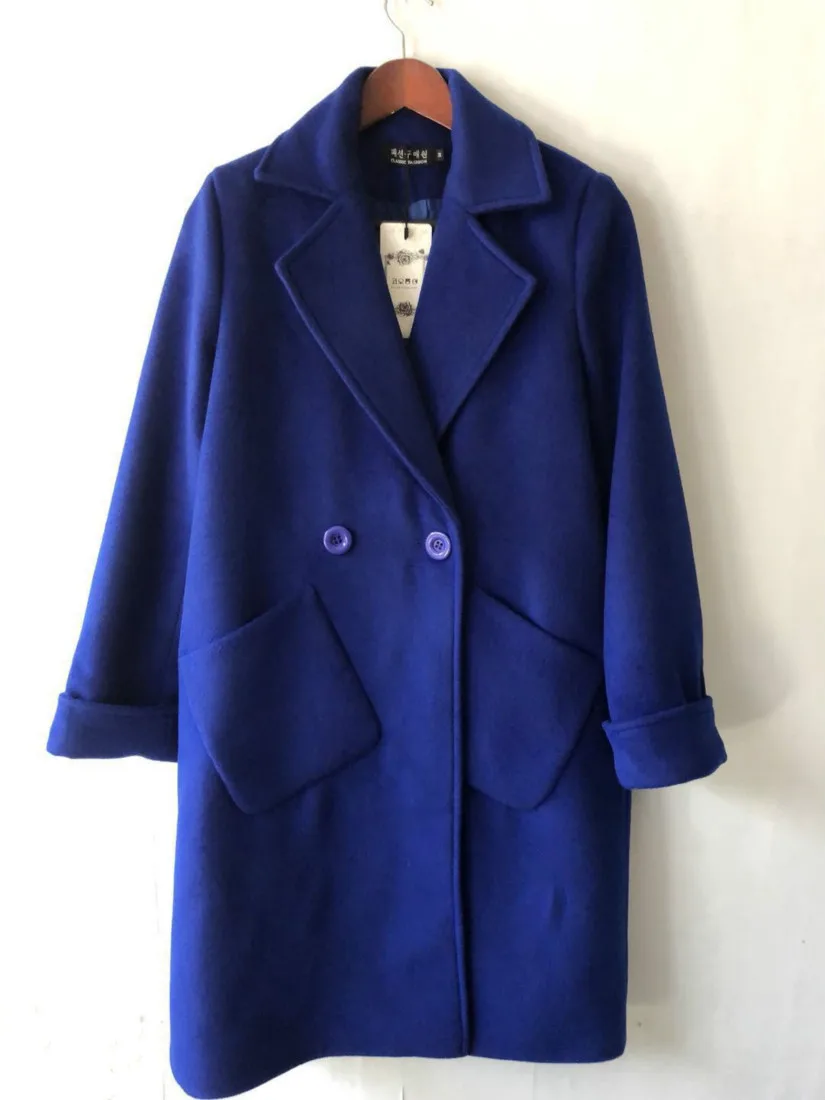 UK manteau femme Европейский Осень/Зима Женское шерстяное пальто с подкладкой Теплая стеганая куртка простая Верхняя одежда casaco feminino