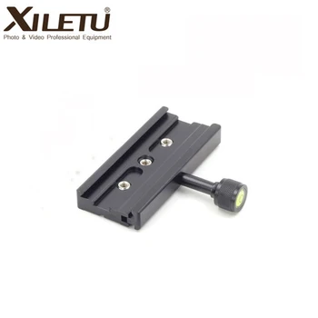 

XILETU QR-120 Universal Clamping Clamp Adapter for Quick Release Plate 1/4"3/8"Arca SWISS RSS for Tripod Monopod