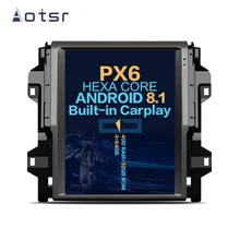 Aotsr Tesla 12.1" Vertical screen Android 8.1 Car DVD Multimedia player carplay GPS Navigation For TOYOTA Fortuner