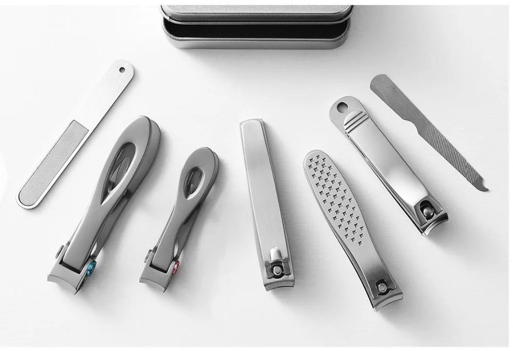 Stainless Steel Nail Clipper Kit, High Quality & high hardness Pedicure