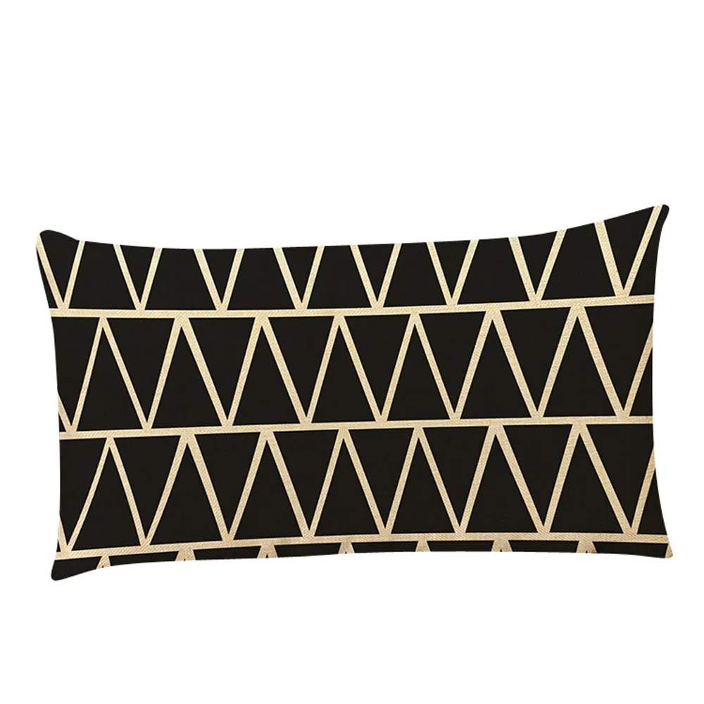 Pillow Covers Decorative 30cm*50cm Pillows Rectangle Geometric Sofa