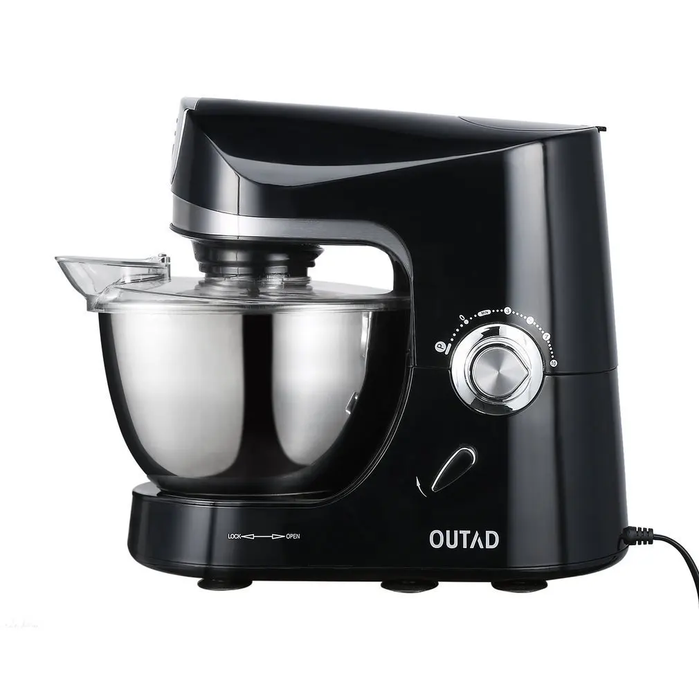 Multifunction Stand Mixer 220V1200W 5LStainless Steel Bowl 10 Speed