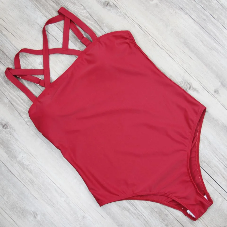 

2019 LI-FI Swimwear Women One Piece Swimsuit Retro Print Patchwork Push Up Swimsuit Large Size Beach Bathing Suits