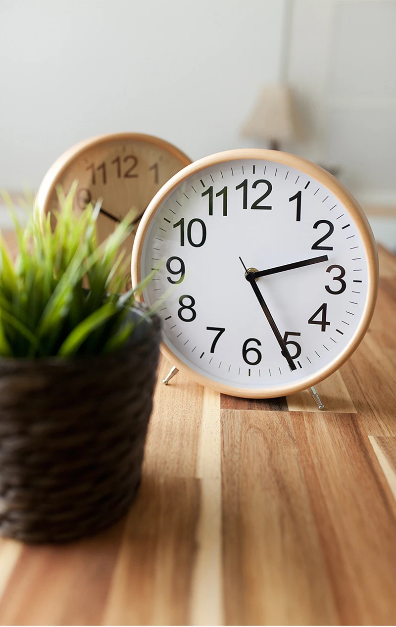 table decoration desk clock led reloj flip pared digital desk watch table clocks vintage mesa de sonido desk clock wood jumping hour  (10)