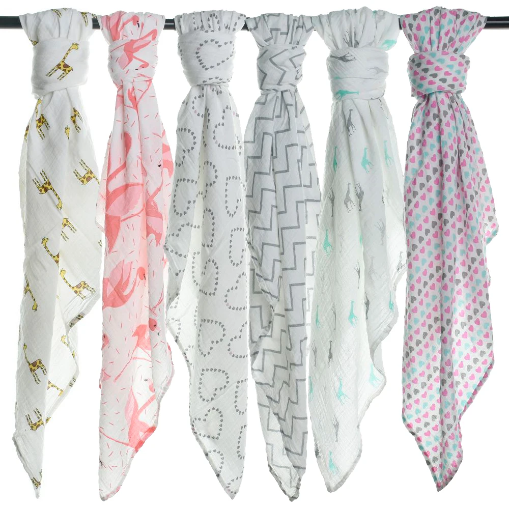 

120x120cm 100% Muslin Cotton Muslin Swaddle Blanket Baby Muslin Infant Blankets Baby Wrap Envelope Newborns Swaddle Towel