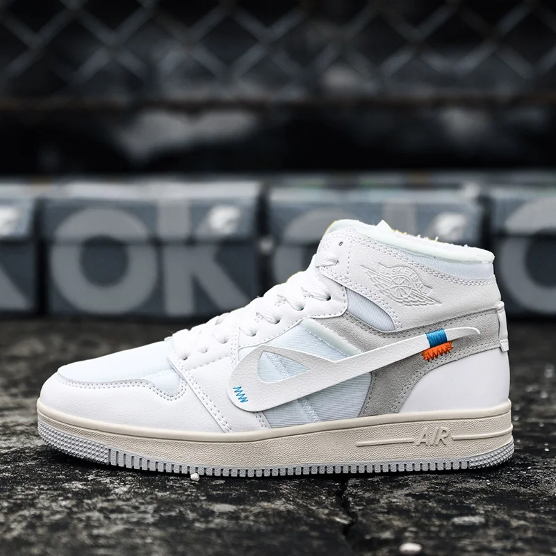 High Top Youth Air Force No. 1 Sports Shoes Men Breathable Comfortable White Sneakers Men's AF 1 Skateboard Shoes Athletic Shoes High Top Youth Air Force No. 1 Sports Shoes Men Breathable Comfortable White Sneakers Men's AF 1 Skateboard Shoes Athletic Shoes
