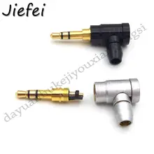 10pcs 90 Degree Jack 3 5 mm Headphone Plug Right Angle 3 Pole Stereo Audio Jack Connector for Cable Adapter