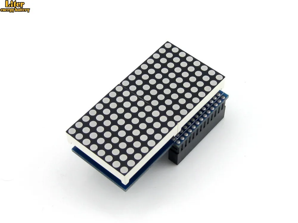 MAX7219 Control Red 8x8 DOT LED Matrix Display Designed for Raspberry Pi Model B RPI B+ | Компьютеры и офис