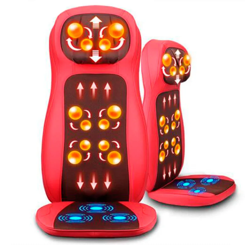 Car Multifunctional Full body Massage Device Dual use Massage Cushion