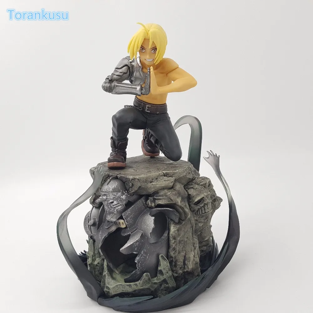 Fullmetal Alchemist Action Figure Edward Elric PVC Figure Diorama Anime Fullmetal Alchemist Collectible Model Toy