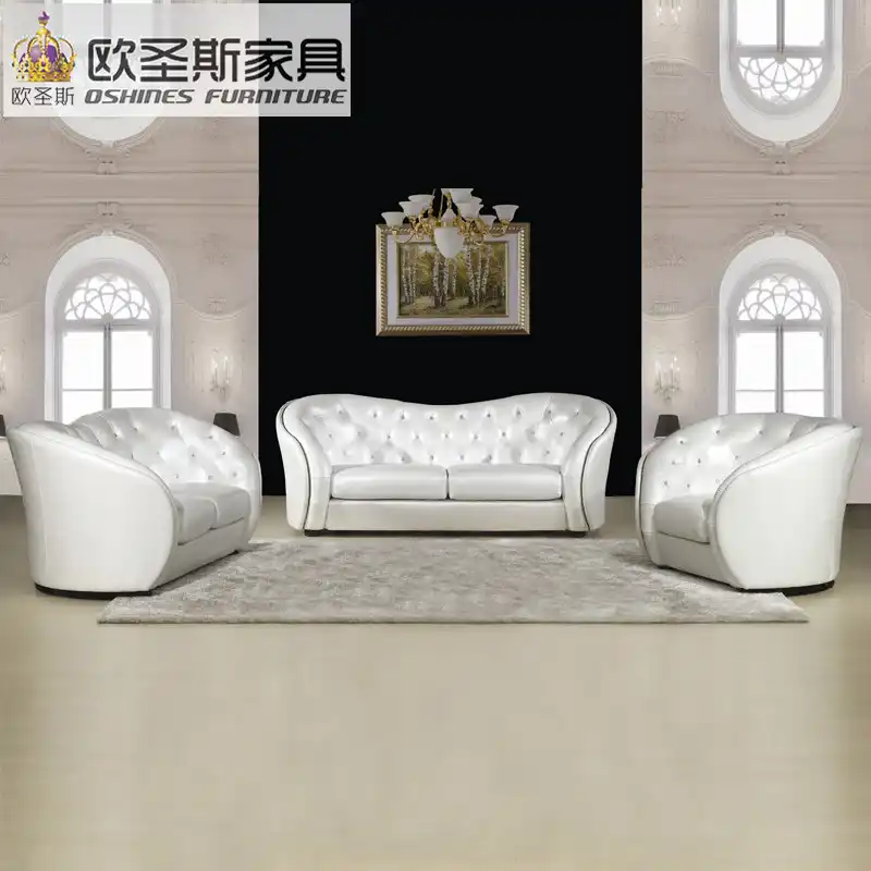 China Factory Sale Euro Hotel Pure White Chesterfield Furniture