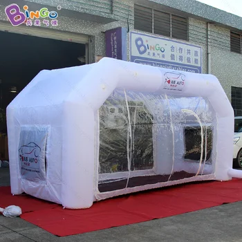 

small 5X2.4X2.5 meters inflated spray paint booth small -toy tent