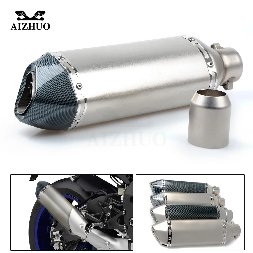 

Motorcycle Exhaust pipe Muffler Escape DB-killer 36MM-51MM FOR KAWASAKI NINJA ZX10R ZX10RR VERSYS 650cc ZRX1100 ZX1100 ZX11