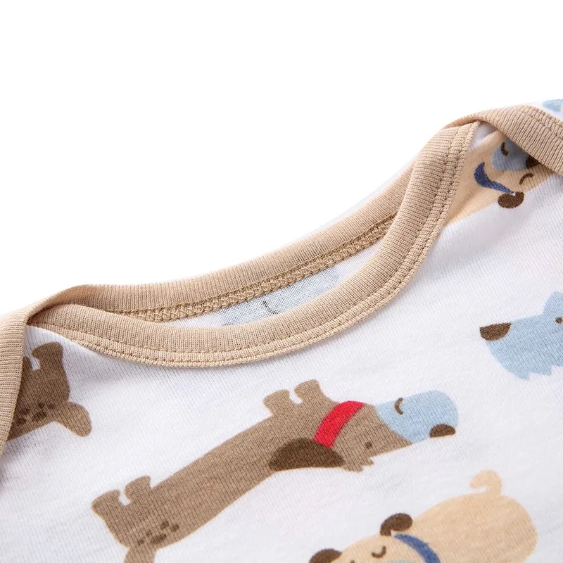 Mother Nest New Arrival 3 Pcslot Baby Boy Bodysuit Cotton Newborn Clothes Long Sleeve Baby Body Suit Baby Bodysuit 0-12 Mothes (4)