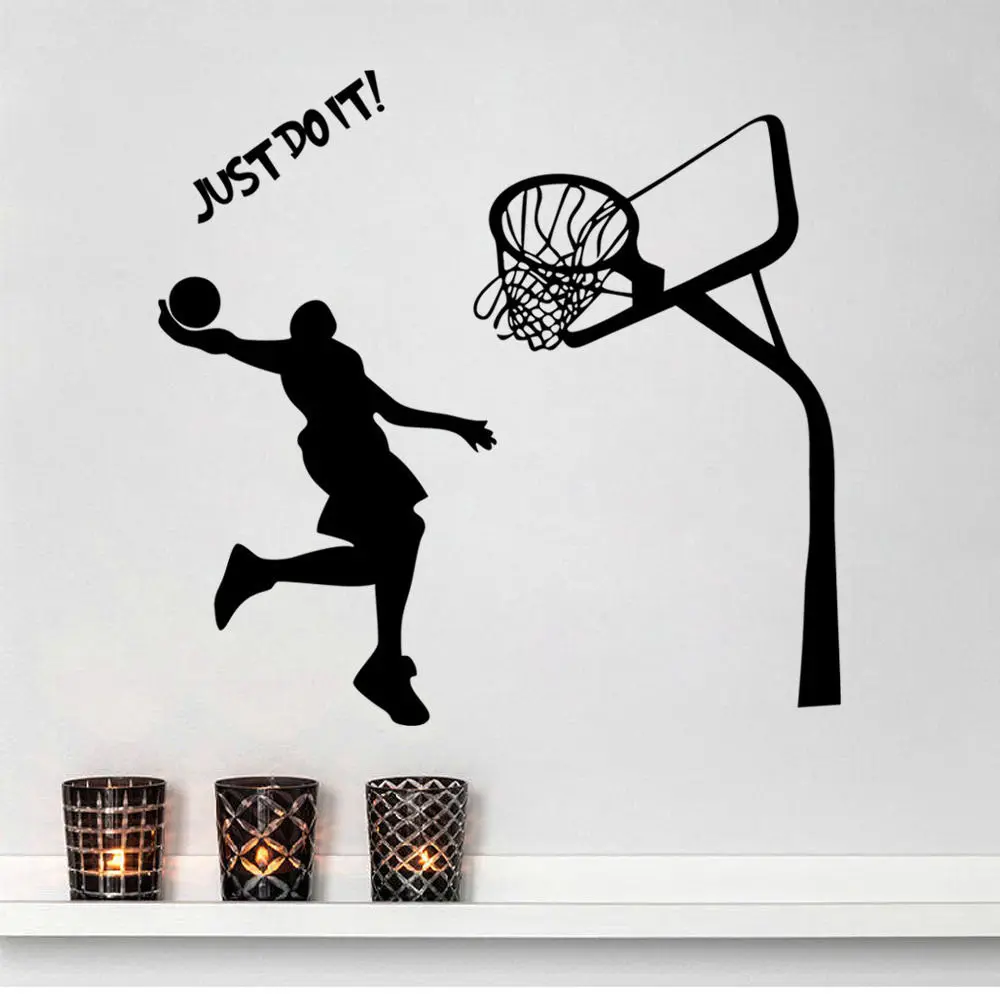 Kid's Room Wall Decal Just Do It MICHAEL JORDAN DUNK