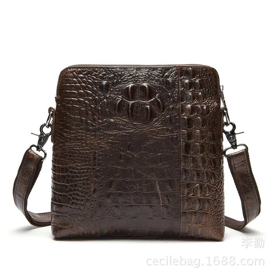 

Cowhide messenger bags for men High quality Real Genuine Leather men shoulder bags mens crossbody bag Vintage men's small bag