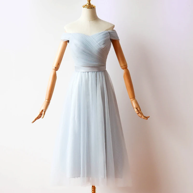 

Grey Midi Dress Sexy Dress Bridesmaids Dresses for Women Wedding Party