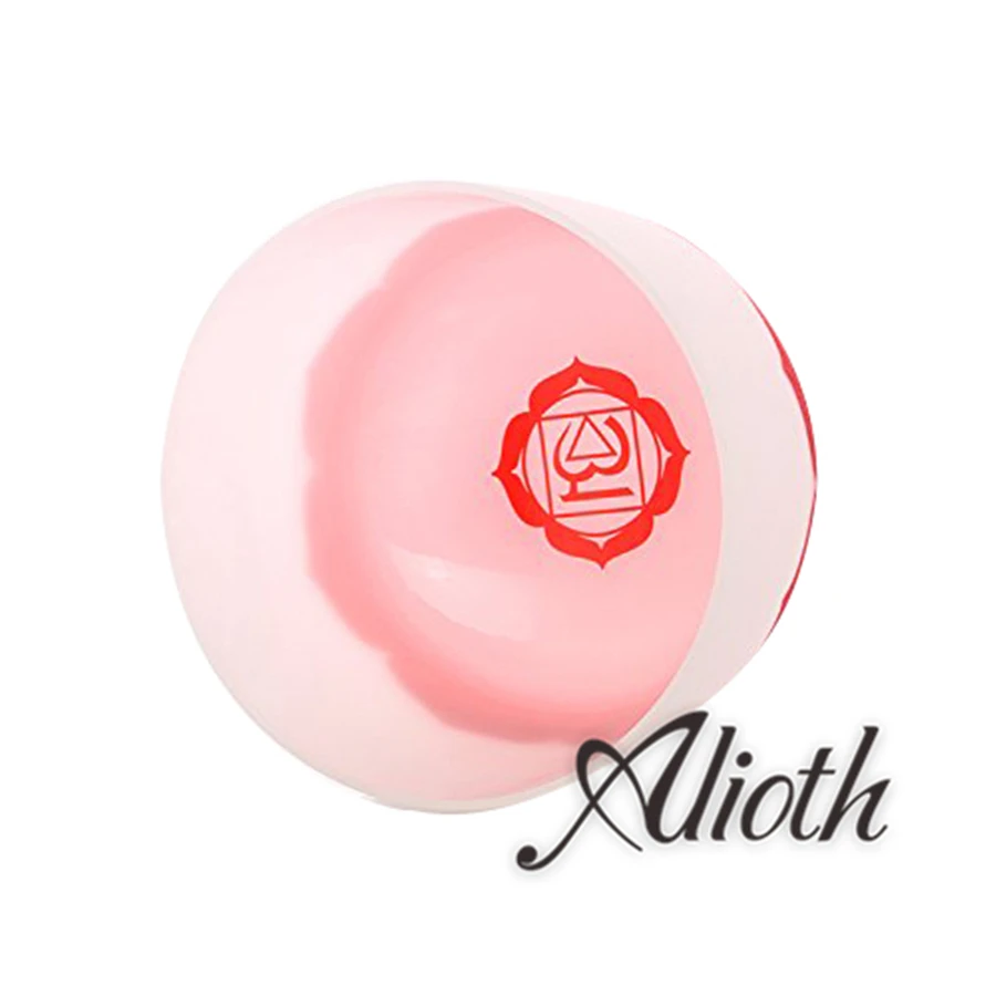 

11 Inch Lotus Pattern Design C Note Crystal Singing Bowl for Root Chakra Balancing/Yoga/Meditation/Sound Therapy