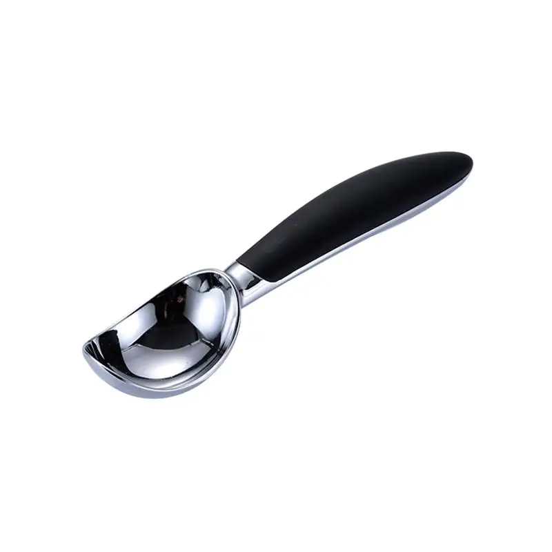 

1 Pc Digging Ball Spoon Zinc Alloy Ice Cream Scoop With Smooth Handle Dessert Serving Spoon For Home Kitchen Restaurant Cafe