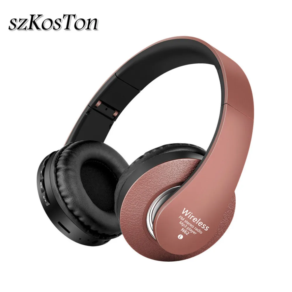 

New Wireless Headset Support 3.5mm Jack Wired Headphones Bluetooth Headset Wireless Support TF Card for iPhone Xiaomi Phones