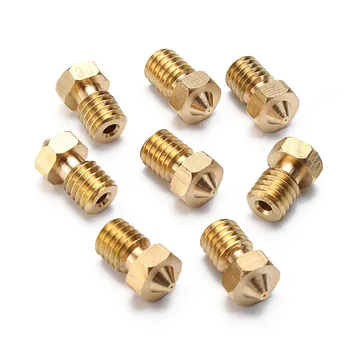 

8 pcs / 3D printer nozzle nozzle hole 0.2mm, 0.3mm, 0.4mm, 0.5mm
