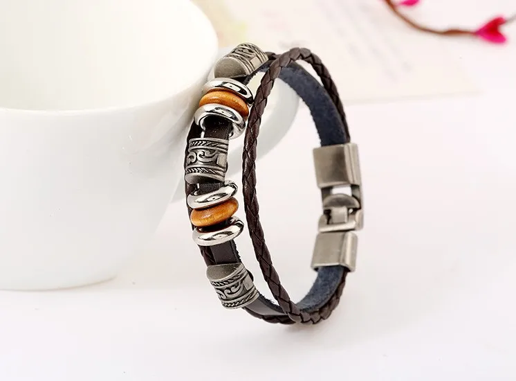 leather bracelet wristband2