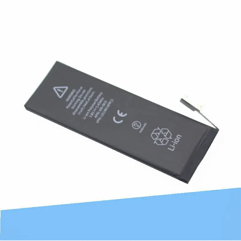 

10pcs /lot 1440mAh 0 zero cycle Replacement Li-Polymer Battery For iPhone 5 5G Accumulator Batteries