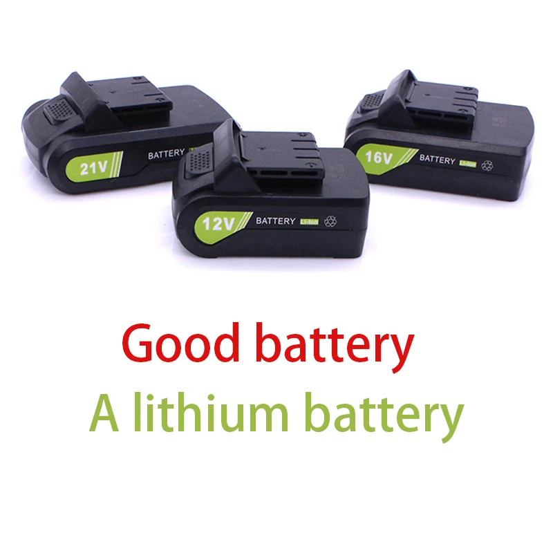 

12V 16V 21V lithium battery replacement power tool battery new portable lithium ion rechargeable battery