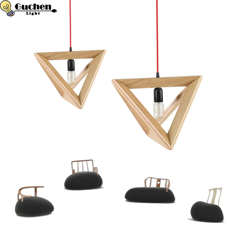 

Nordic desgin pendant light Wood lampshade bedroom/kitchen island/Restaurant/Bar luminaire pendientes Home Decoration lamparas