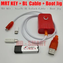 2019  Original MRT dongle 2 MRT key 2 + xiaomi9008 BL  cable and Miracle Boot Jig For account  repair Fully activate version