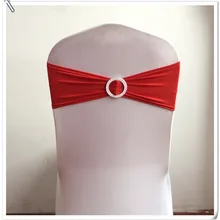 100 шт. чехлы на кресла стрейч ленты с пряжкой заменить стул створки Свадебная вечеринка MARIOUS заводская цена