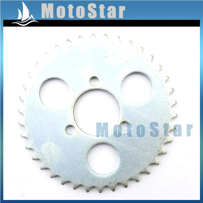 29mm 38 Tooth T8F Mini Moto Steel Rear Chain Sprocket for Chinese 2 Stroke 43cc 49cc Engine Kids ATV Pocket Bike Goped Scooter