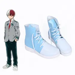 Новый Boku без герой Академии Todoroki шото ботинки для костюмированной вечеринки мой герой Академии аниме Хэллоуин Карнавальный обувь