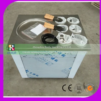

single pan single compressor fried ice cream machine,stainless steel fried ice cream roll machine,Intelligent Fried ice machine