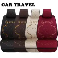 Flax car seat covers set for kia sportage rio sorento forte carnival auto accessories car seats protector