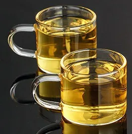 2pcs 80ml cups 1 шт 6 емкостей 350 мл, 500 мл, 650 мл, 800 мл, 950 мл, 1300 мл, 1032 мл. Стеклянный чайник с заваркой из нержавеющей стали и крышкой JN - Цвет: 2pcs 80ml cups