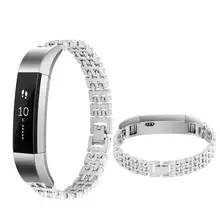 HL Нержавеющая сталь часы наручные ремешок для Fitbit Alta Смарт часы oct19
