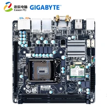 Материнская плата GIGABYTE GA-H77N-WIFI для настольного компьютера LGA1155 DDR3 Mini-ITX