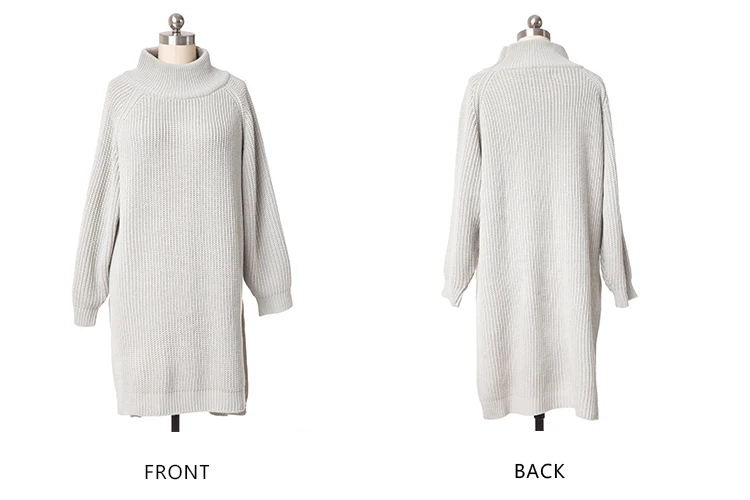 ryeon plus size sweater dress big size winter autumn long sweater (15)