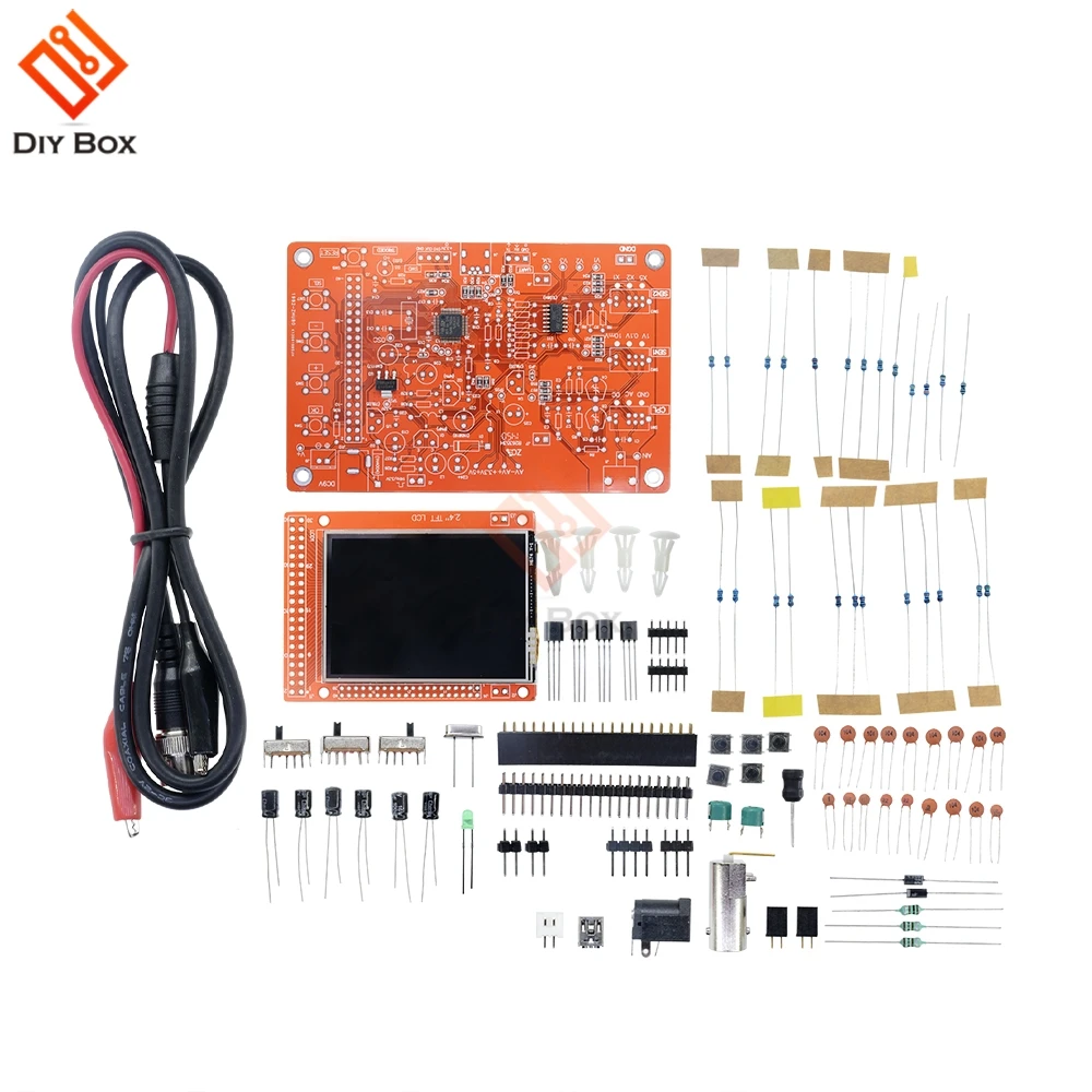 Цифровой осциллограф + зонд Unsoldered DIY Kit Flux Workshop STM32 200 кГц|oscilloscope digital|oscilloscope