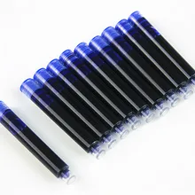 30 шт. Jinhao Международный Размеры ручки чернильный картридж, чтобы соответствовать Перьевые ручки, синий