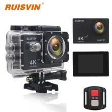 RUISVIN F60 F60R 4 K WI-FI экшн Камера 1080 P 60fps со сверхвысоким разрешением Ultra HD, спортивные Камера Go Водонепроницаемый для крепления DV камеры 16MP 170 градусов Широкий формат DVR