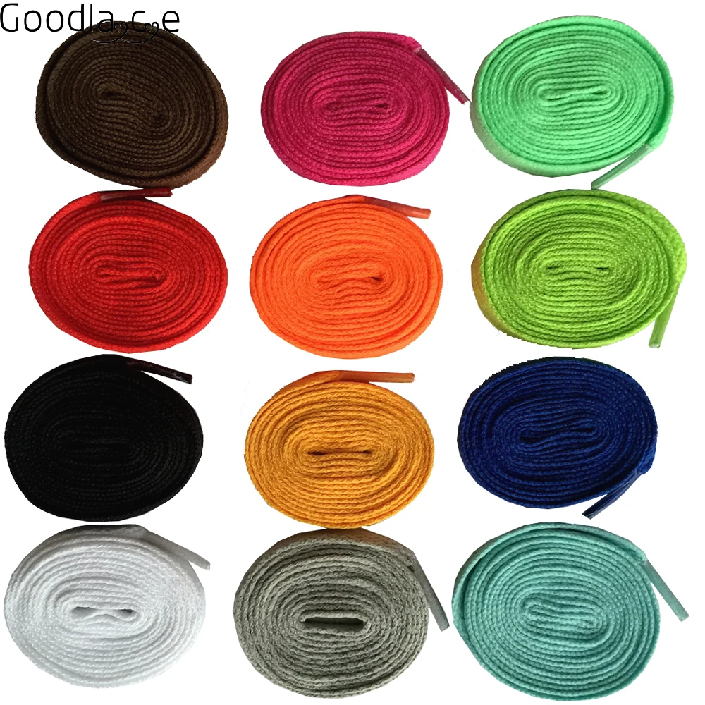 

1cm wide Shoelaces Kids Adult Flat Shoelace Shoe Lace Flatlace Strings for Sneaker 180cm/71"
