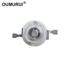 

3W LED CHIP High power Lamp BEAD Green 520-525nm 700mA 3.0-3.4V 180-200LM Genesis 45mil Chips for bulbs Free shipping 100pcs