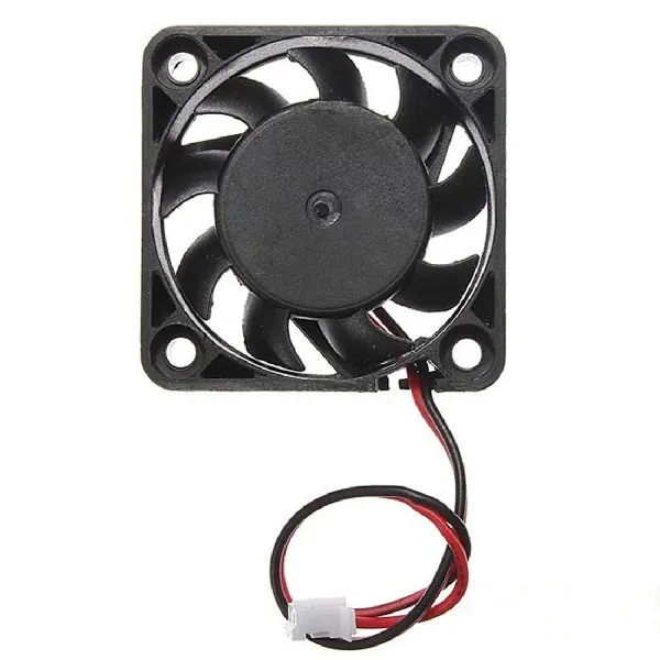 

NOYOKERE 12V 2 Pin 40mm Computer Cooler Small Cooling Fan PC Black Heat sink Computer radiator computer fan