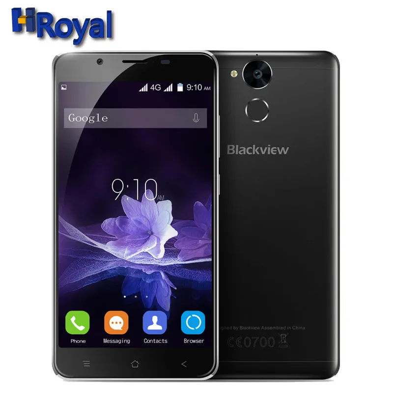 Blackview p2 Lite 4 г мобильный телефон 5.5 &quotFHD mtk6753 Восьмиядерный android6.0 3 ГБ Оперативная