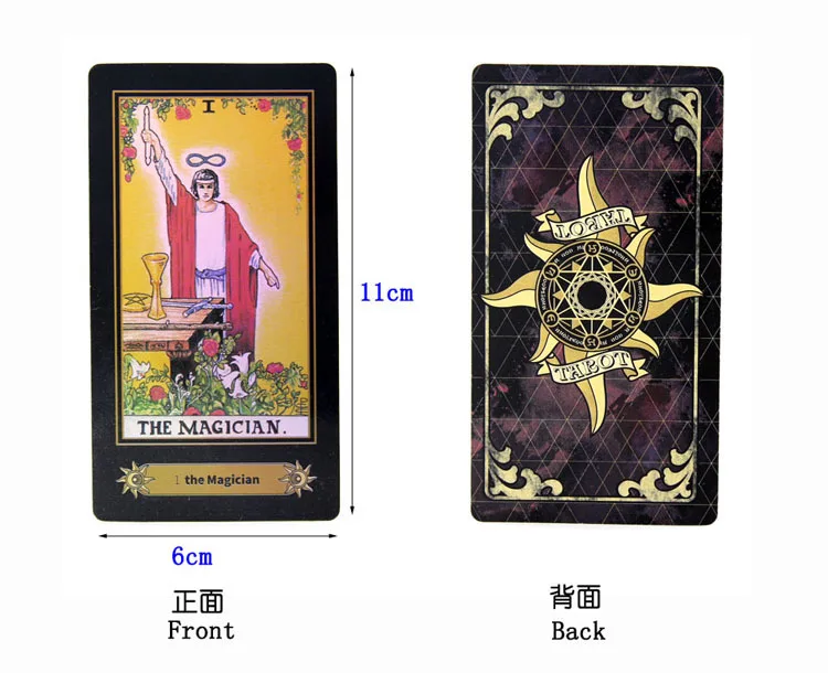 2019 английская колода карт Таро а. Е. Вайт-Таро divination Tarot Семейные развлечения с английским руководством