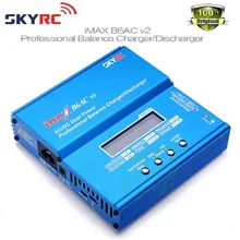 SKYRC iMAX B6AC V2 6A Lipo батарея баланс зарядное устройство ЖК-дисплей Dis зарядное устройство для радиоуправляемой модели зарядки батареи повторного пикового режима