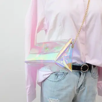 

Summer Fashion New Handbags High quality Transparent Jelly Women bag Sweet Ladies Personality Chain Shoulder Messenger bag