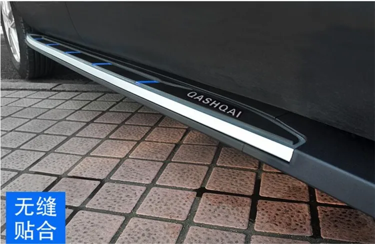 JIOYNG для Nissan Qashqai- автомобильные ходовые панели авто боковые ступенчатые педали абсолютно новые Nerf бары OEM стиль